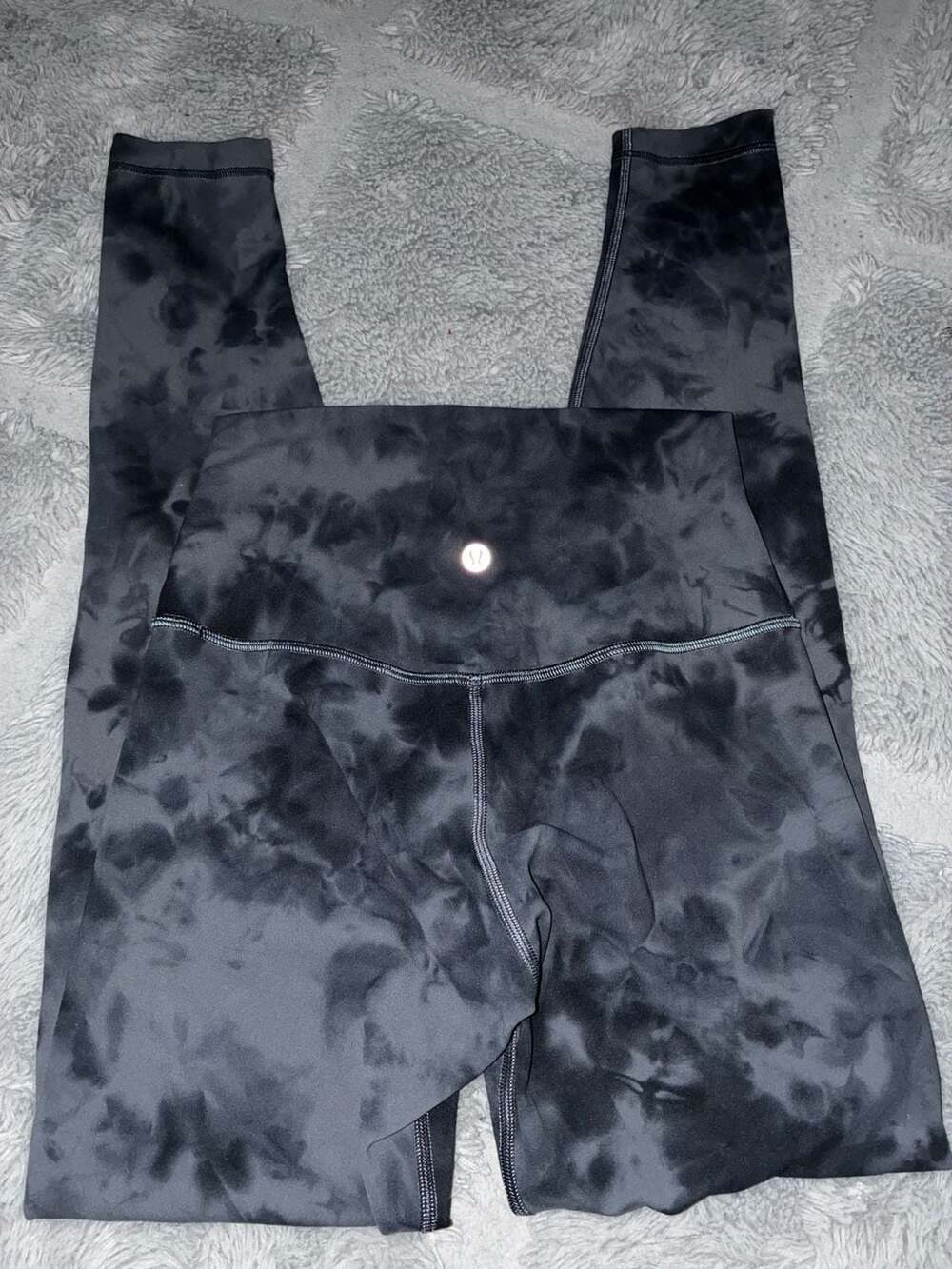 Lululemon Align High-Rise Pant 25" Diamond Dye Pitch Grey Graphite Grey